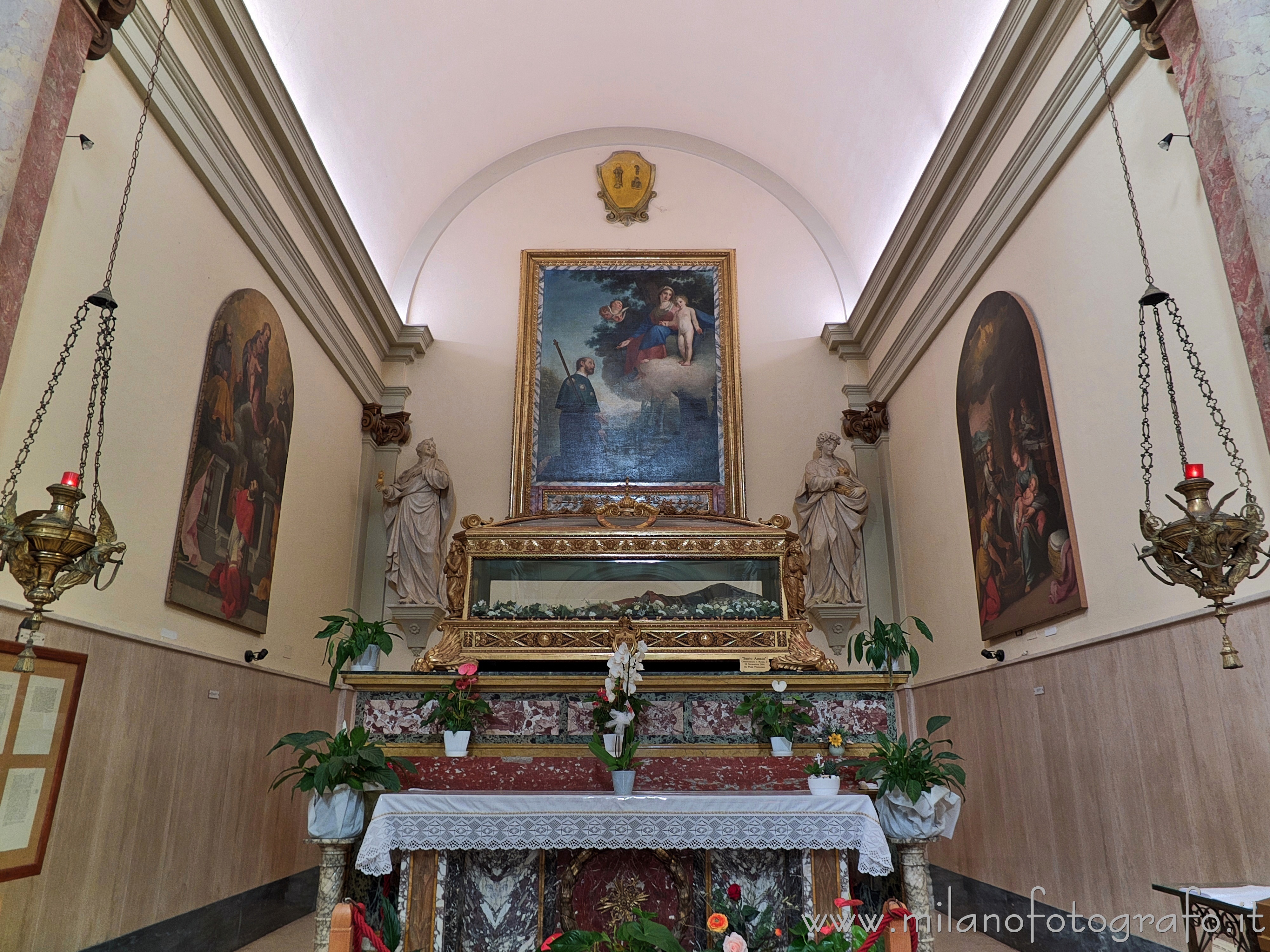 Saludecio (Rimini, Italy) - Chapel of the Blessed Amato in the Church of San Biagio